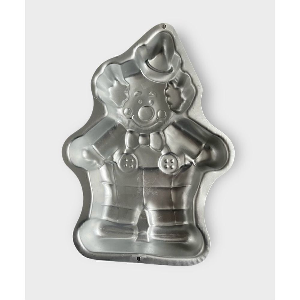 Wilton Vintage 1993 Clown Cake Baking Pan Aluminum - Picture 2 of 6